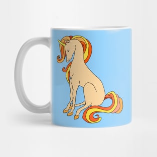 Unicorn Orange Hair Mug